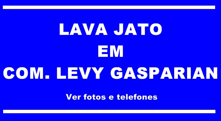 Borracharia e Lava Jato em Levy Gasparian